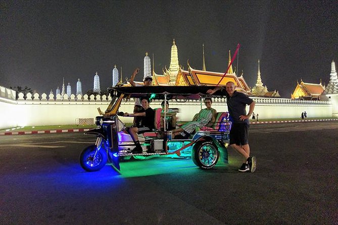 Private Bangkok Tuk Tuk Sunset Long-tail Night Lights - Start: Chao Phraya River cruise for skyline orientation