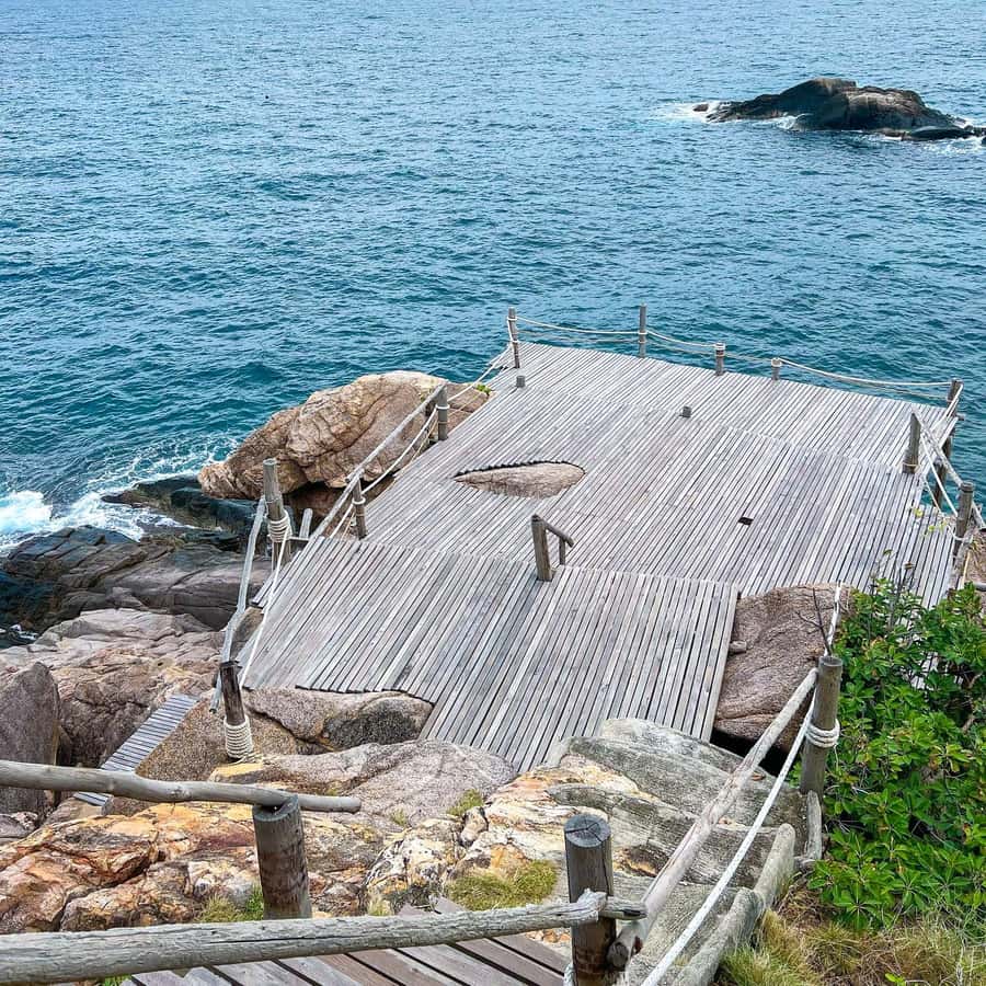 Private Car Tour of Koh Tao 8 Viewpoints & Beach - John Suwan Viewpoint: the short hike with the island-wide view