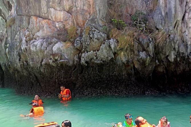 Private Customized Tour to Phi Phi Island - Stop 2: Monkey Beach (45 Minutes, Snorkel + Beach Walk)