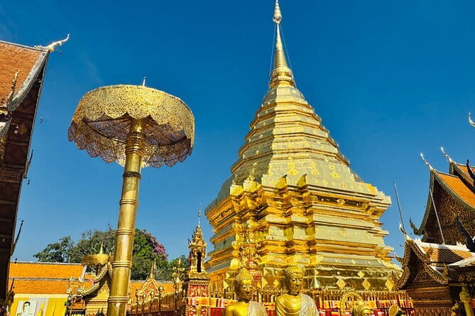 Private Doi Suthep Temple Handicraft Center and Sticky Waterfall - Key highlights worth your time