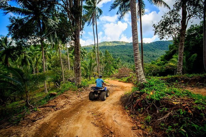 Private Electric Dirt Bike Tour in Koh Samui Jungle & Mountain - Stop 1: 1-hour mountain walk to Big Buddha 360 views