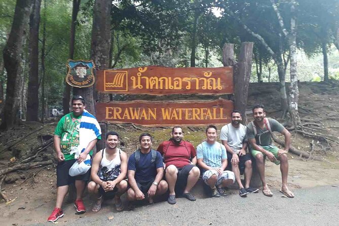 Private Erawan Waterfall, River Kwai, Death Railway Tour from Bangkok - River Kwai bamboo raft time: the fun break after history
