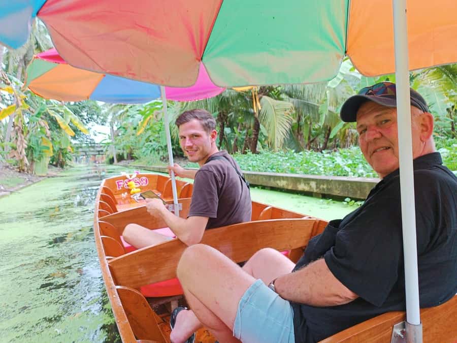 Private Floating & Train Market + DRAGON Temple + Thai Cafe - The Human Touch: Guides and Drivers Make This Day Easier