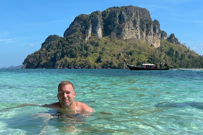 Private Half-Day Krabi Four Islands Tour with long-tail Boat - Chicken Island (Koh Gai): photos and swimming time