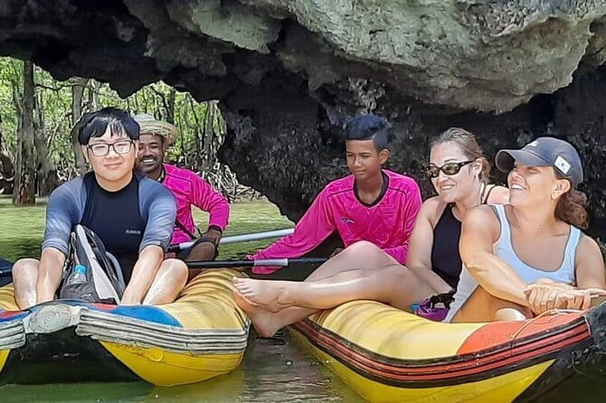 Private Hong Krabi & James Bond Islands Adventure by Speedboat - Talu Island by sea canoe: quiet water and more time in motion
