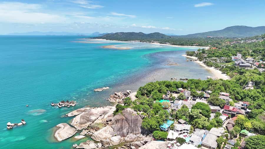 PRIVATE ISLAND TOUR VIP AROUND KOH SAMUI FULL DAY EXCURSION - Lad Koh Viewpoint Between Chaweng and Lamai: The Beach-Over-Gulf Moment