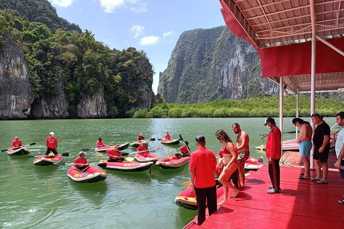 Private James Bond Island Canoeing Long-tail Boat Tour w/ Lunch - Ao Phang Nga National Park by long-tail: the scenery warm-up