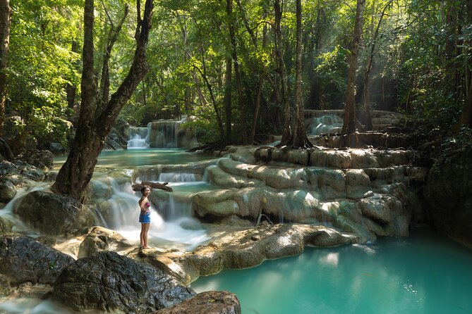 Private Kanchanaburi Erawan Waterfall&Thai-Burma Death Railway Tour from Bangkok - Lunch with river views, then off to Erawan Waterfall