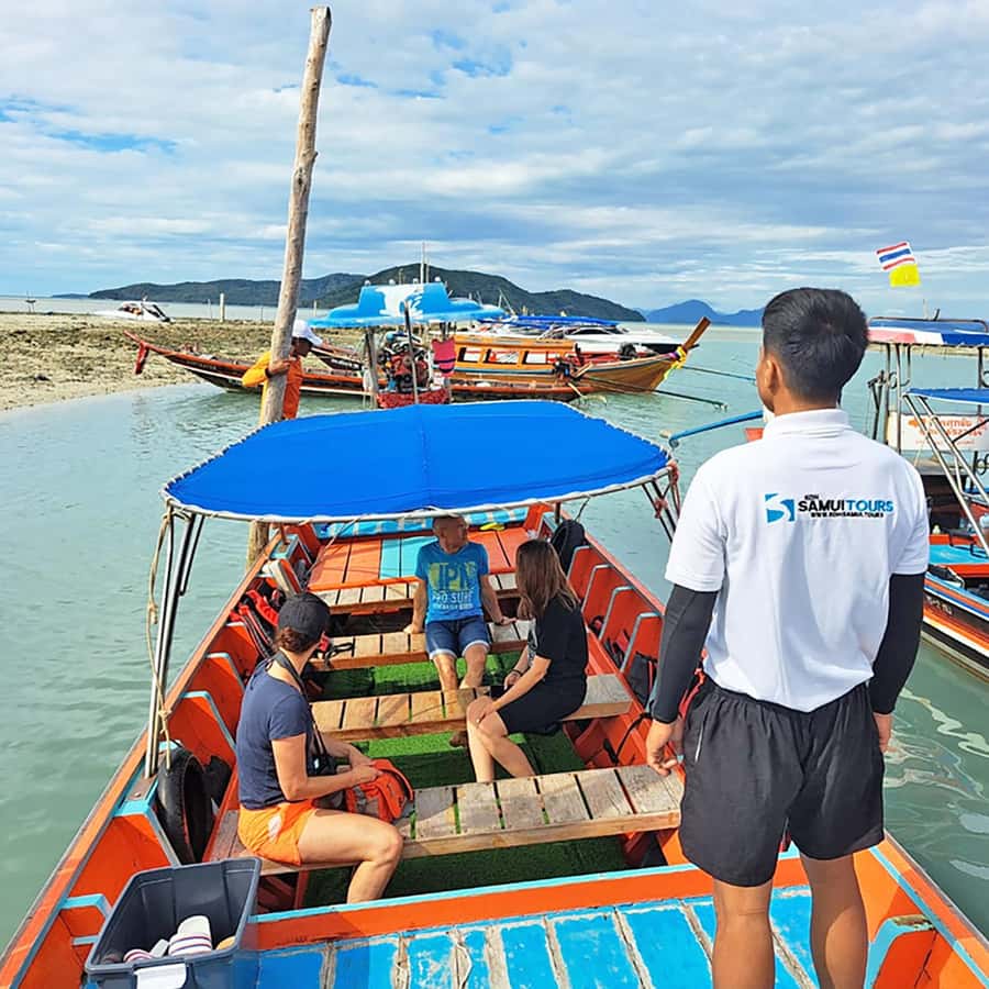 PRIVATE KOH SAMUI TOURS - SECRET ISLANDS BOAT TRIP - Koh Mudsum Pig Island: White Sand Without the Usual Noise