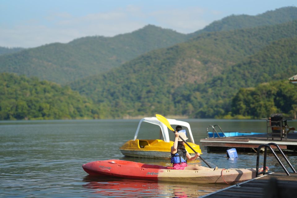 Private Sticky Waterfall & Floating Srilanna National Park - Si Lanna National Park around Mae Ngat Dam: wildlife, forest, and headwaters