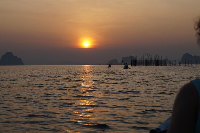 Private Sunset Kayaking at Ao Thalane with BBQ Dinner - The longtail boat return under tropical stars