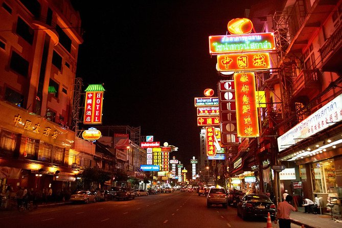 Private Tour : Bangkok Night Tour and Street food By Tuk Tuk and Boat - Grand Palace area photos and Wat Pho after dark