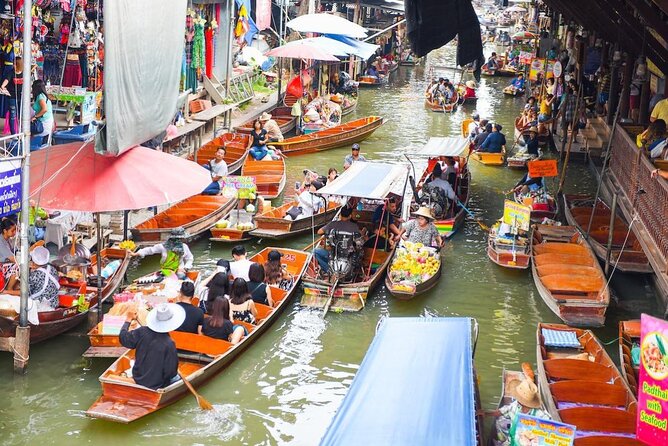 Private Tour: Damnoen Saduak Floating Market and Bangkok City Temples - Quick hits before you go