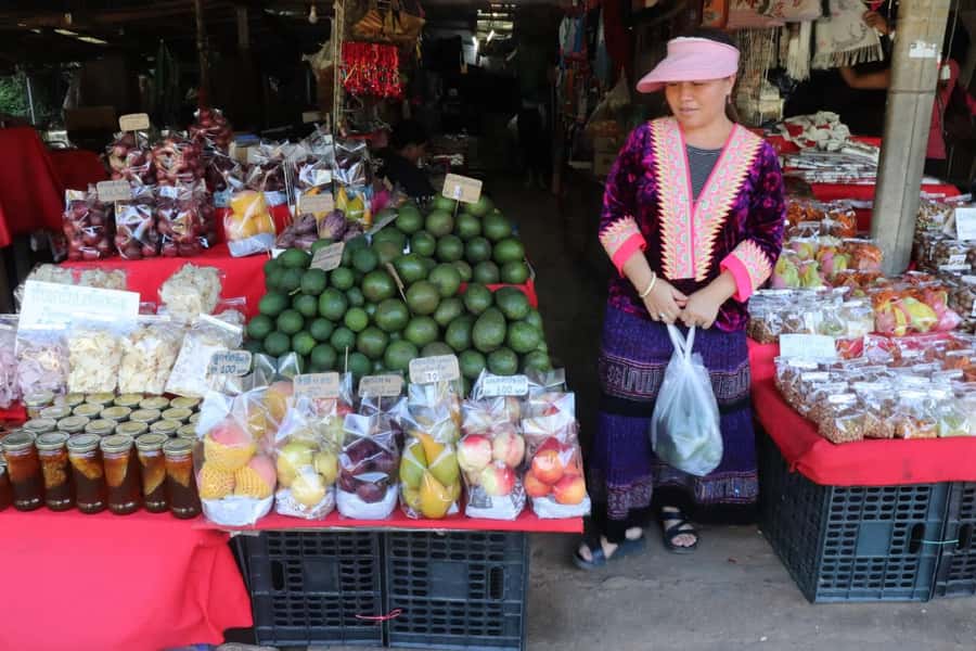 Private Tour Doi Inthanon, Trekking Kew Mae Pan Nature Trail - The Hmong Market stop: browsing breaks the day up