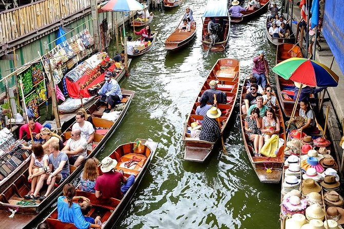 Private Tour to Damnoen Saduak Floating Market from Bangkok - Getting to the pier: Rachaburi scenery and a long-tail speed boat ride