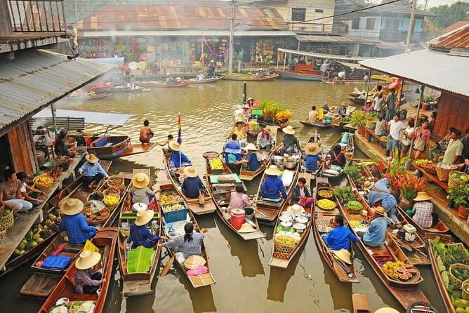 Private Tour to Maeklong Train Market and Floating Market - Maeklong Railway Market: the train-track theater you can actually walk through