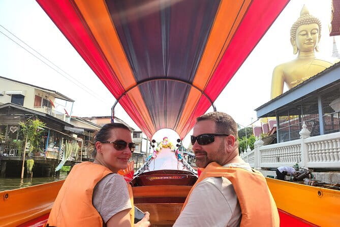 Private Tour to Pho Temple, Arun Temple and Canal Tour - Tha Tien Pier canal cruise: stilt houses and daily life from the water
