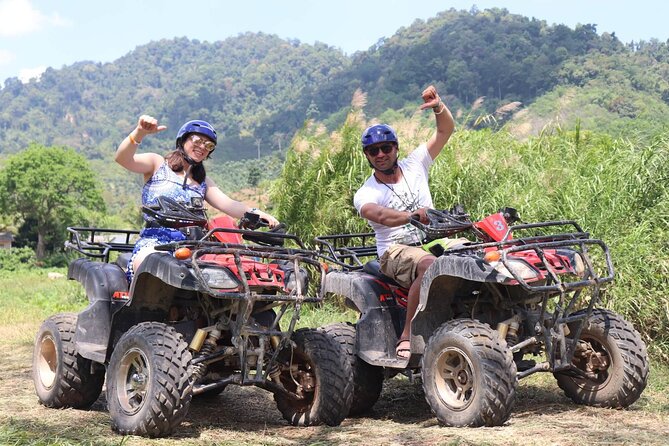 Rafting 7KM & ATV visit monkey cave and waterfall with Lunch - Monkey Cave Temple: Monkeys and a Quick Look at Wat Suwan Kuha