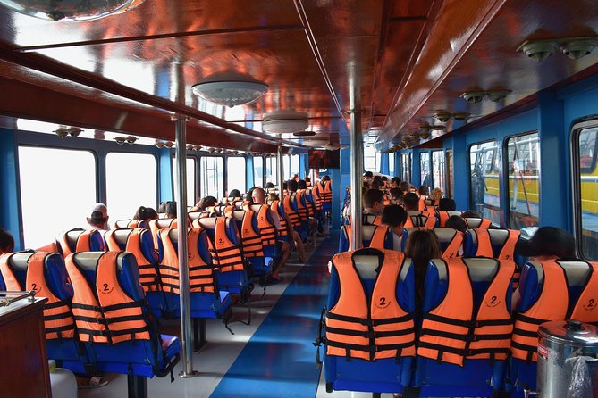 Railay Beach to Koh Phi Phi by Ao Nang Princess Ferry - On board with Ao Nang Princess: comfort, snacks, and real timing