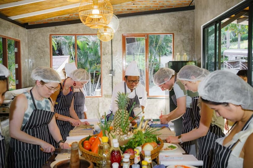 Railay: Hands-On Thai Cooking Class at Railay Beach - Choose Your Menu: Appetizers, Soups, Mains, and Dessert