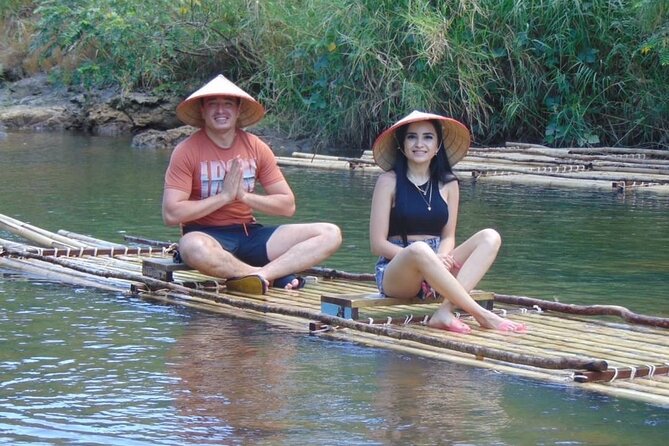 Rainforest Day Trip with Cave, Rafting, ATV & Lunch - 50-meter zip line: a fast thrill between muddy and wet