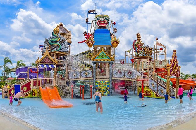 Ramayana Water Park in Pattaya Admission Ticket - Avoiding the worst lines with a mobile ticket and QR top-ups