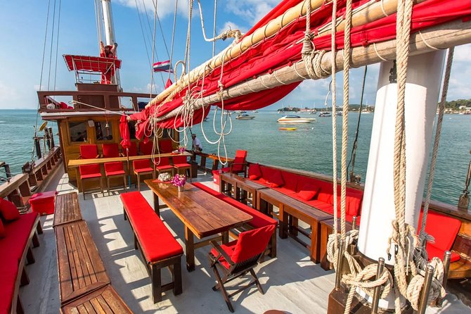 Red Baron Chinese Sailboat Tour from Koh Samui - Pickup, meeting point, and timing at Petcherat Marina Pier