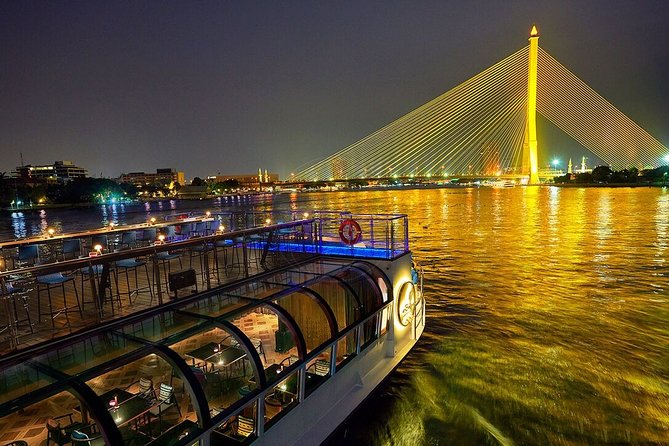 Saffron: A Luxurious Dinner Voyage on the River of Kings - The Night Route: Churches, Forts, Bridges, and Wat Arun