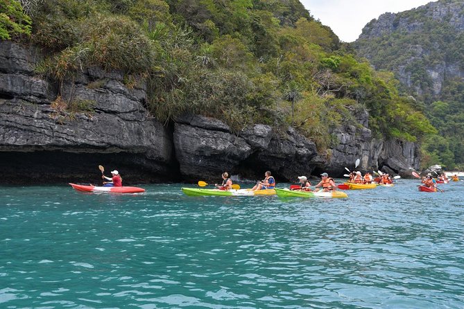 Samui Island Tour to Angthong Marine Park by Big Boat with Kayaking - The 3-deck boat: comfortable enough, but not private