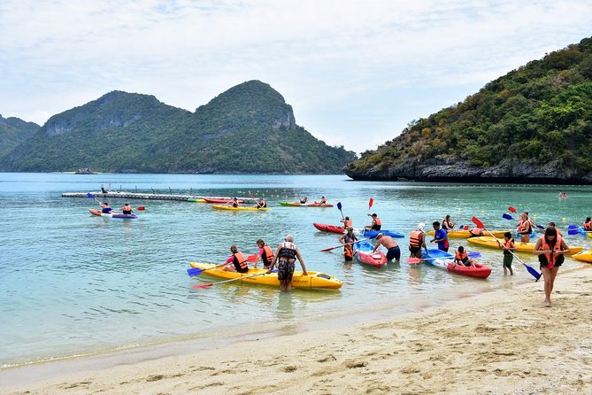 Samui Island Tour to Angthong Marine Park by Big Boat with Kayaking - Wua Talap Island: kayaking again, plus hikes, snorkel options, and beach time