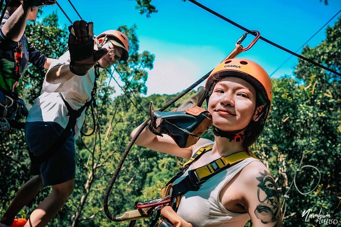 Samui Zipline FLY & Fun Tree Bridge Jungle Cafe & Waterfall - The Guide and Team Touch: Small Things That Make a Difference