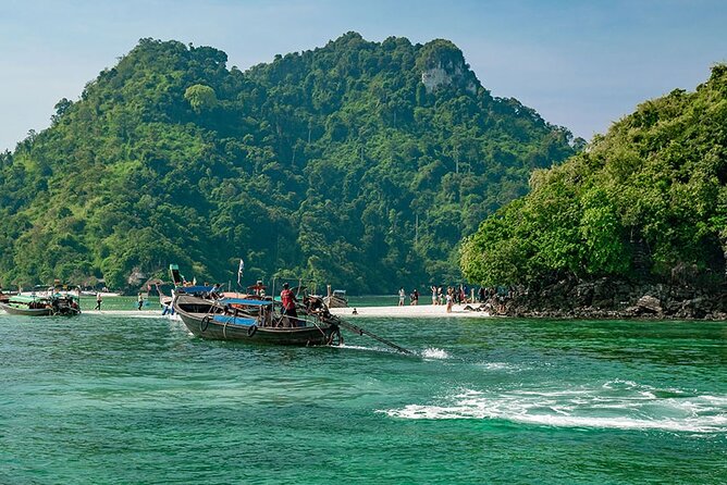 Separated Sea and 4 Islands - The Unseen of Thailand Full Day Tour From Krabi - Separated Sea: the low-tide walkway between islands