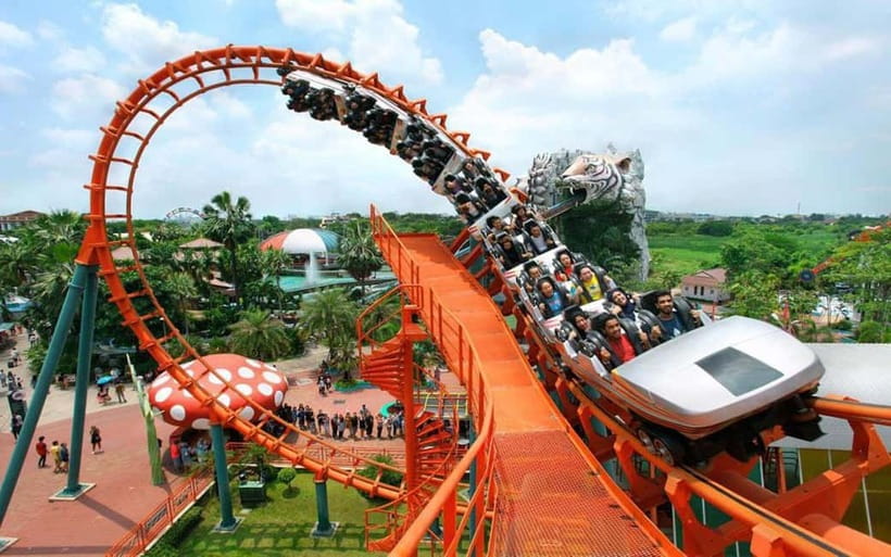 Siam Amazing Park Entry Ticket with Buffet Lunch (NON THAI) - Siam Amazing Park in Bangkok: water park + amusement in one ticket