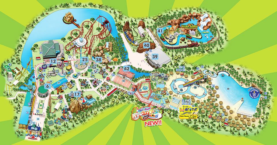 Siam Amazing Park: Water Park Ticket and Buffet Lunch - Family World, Fantasy World, and Small World: keeping kids busy