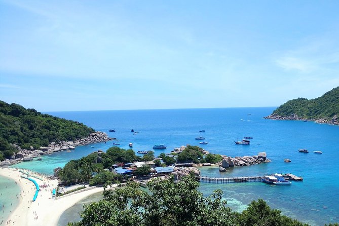 Snorkel Tour to Koh Nangyuan and the hidden bays of Koh Tao onboard the Oxygen - Nang Yuan Island: viewpoint first, then the reef day you came for