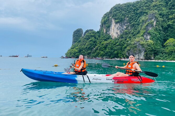 Snorkeling and Kayaking Tour at Hong Islands From Krabi - Getting there from Krabi: pickup times and the longtail connection