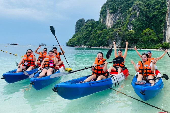 Snorkeling and Kayaking Tour at Hong Islands From Krabi - Hong Island Beach time and lunch—rest first, then swim or snorkel again