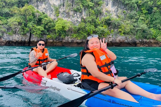 Snorkeling and Kayaking Tour at Hong Islands From Krabi - Hong Lagoon by kayak—mangroves, hidden lagoons, and the sea-cave kind of feel
