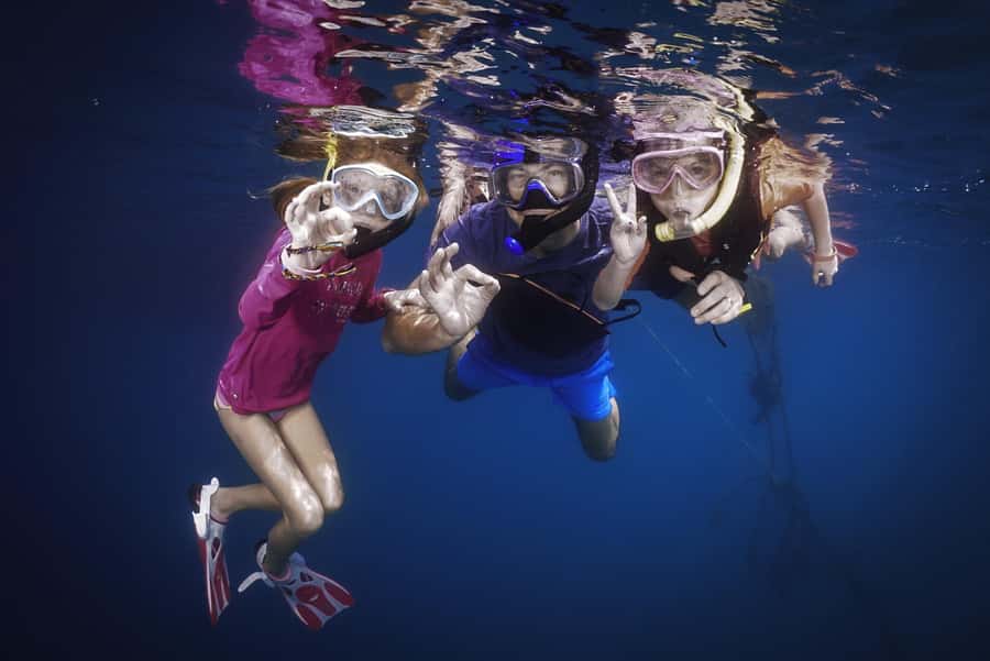 Snorkeling course, become a confident snorkeler. - Gear check and “comfort coaching” (yes, even if you’re a non-swimmer)