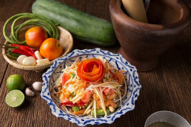Sompong Thai Cooking School - Back at the School: Your Own Station and a Teacher You Can Follow