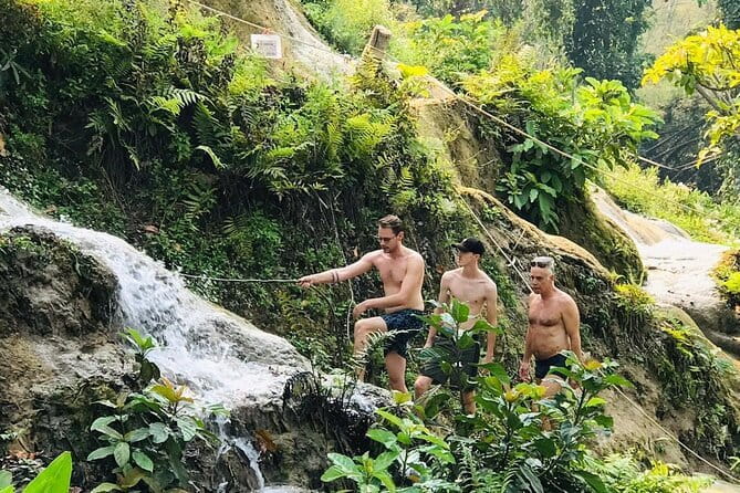 Sticky Waterfalls Private Half Day Fun Escapades - Private pickup in Chiang Mai: the sedan or 7-seater MPV setup