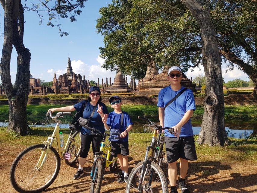 Sukhothai: Full-Day Historical Park Cycling Tour with Lunch - Key highlights at a glance