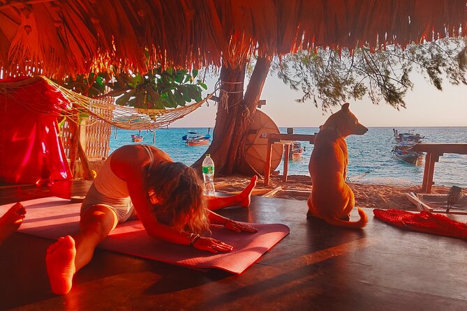 Sunrise yoga class overlooking the beach, the sea & sunrise . - Key Things I’d Book This For