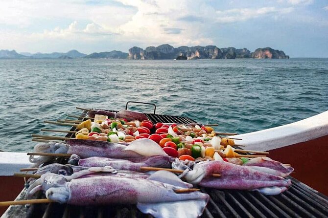 Sunset Dinner Cruise with night Swimming by Luxury Junk Boat - Poda Island: the best spot for your swim-and-snorkel time