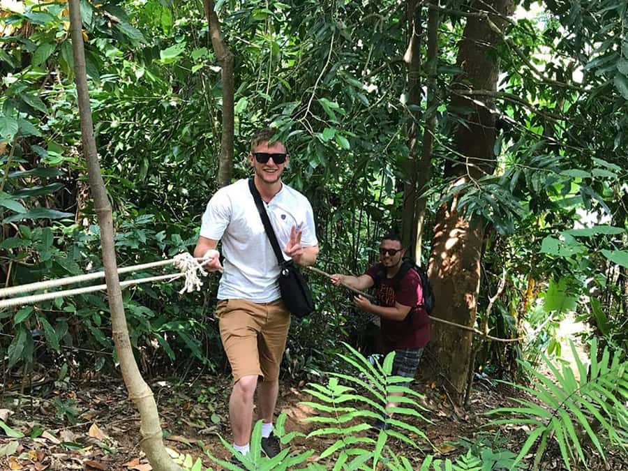 Temple and Jungle Trekking tour with Lunch at Farm-to-Table - Big Buddha vs. What You Get: Photos With a Government-Set Reality