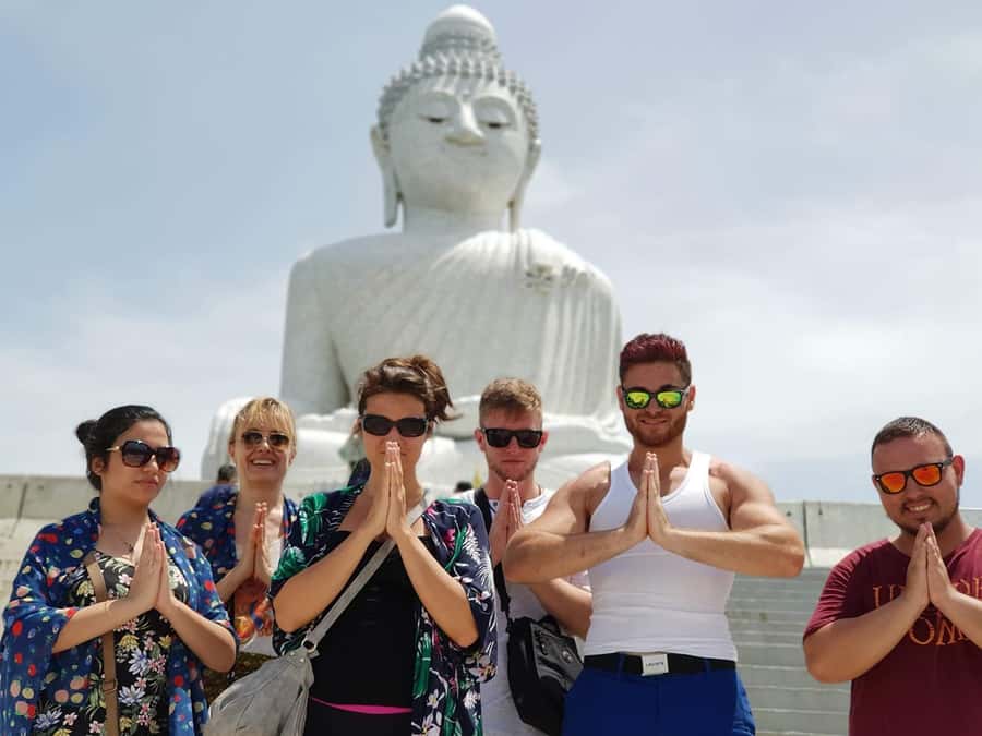 Temple and Jungle Trekking tour with Lunch at Farm-to-Table - From Break to Big Views: Coconut, Fruit, and the Climb Up Big Buddha Hill
