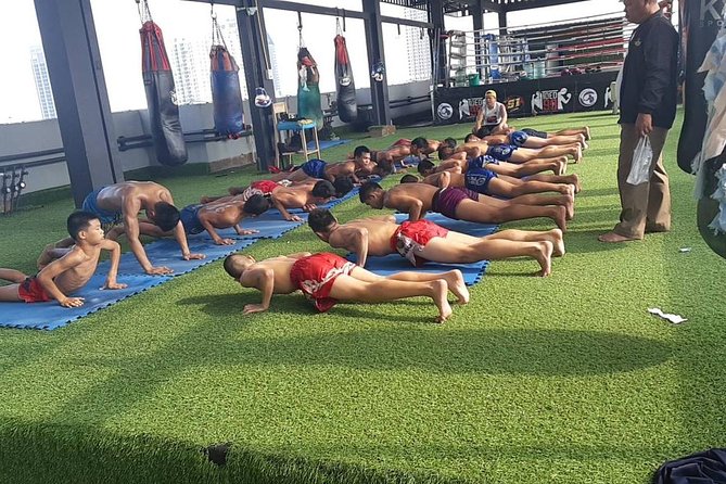 Thai Boxing Lesson, family and Kids Friendly - Cooling Views and an Actual Bangkok Setting