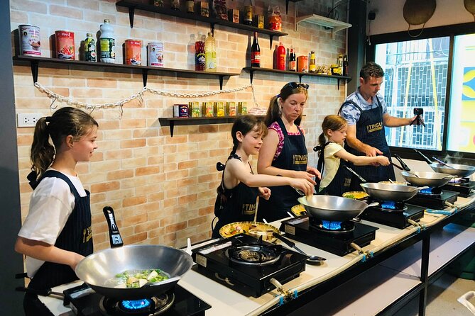 Thai cooking class experience in Bangkok with Tingly Thai cooking school - Where it is and how the class space works