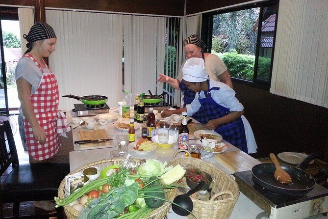Thai Cooking Class with Local Market Tour in Koh Samui - Ingredients provided: less stress, more focus