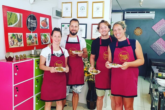 Thai Cooking Class with Market Tour in Phuket by VJ - Eating together: light refreshments and a real shared meal